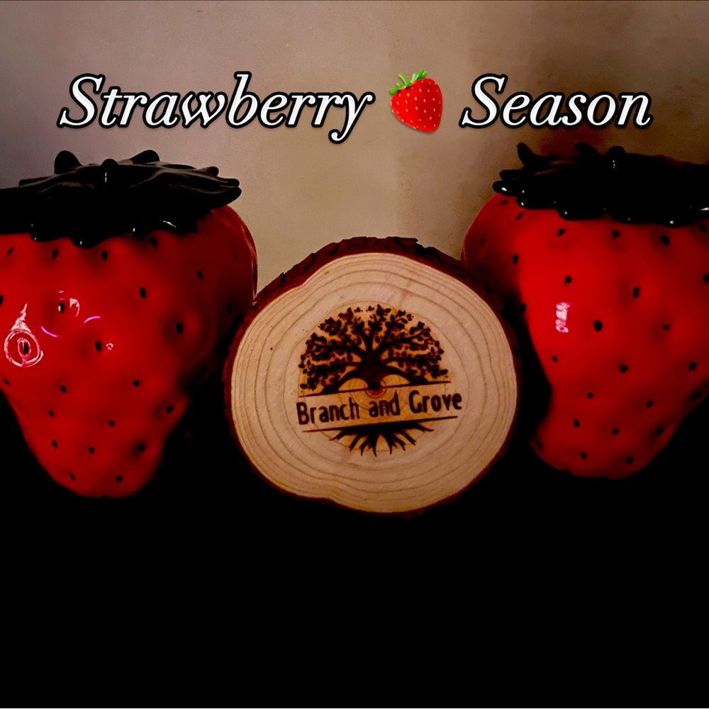 Branch and Grove SweetStrawberry candle.